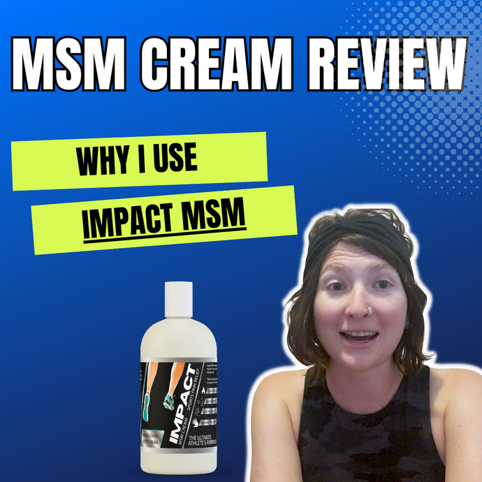 MSM Cream Review and why I use it